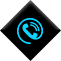 icon phone v footere